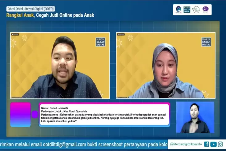 Prihatin, 2,1 Juta Pemain Judi Online Adalah Ibu Rumah Tangga dan Pelajar