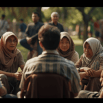 Diskusi komunitas Indonesia membahas isu dan fenomena sosial