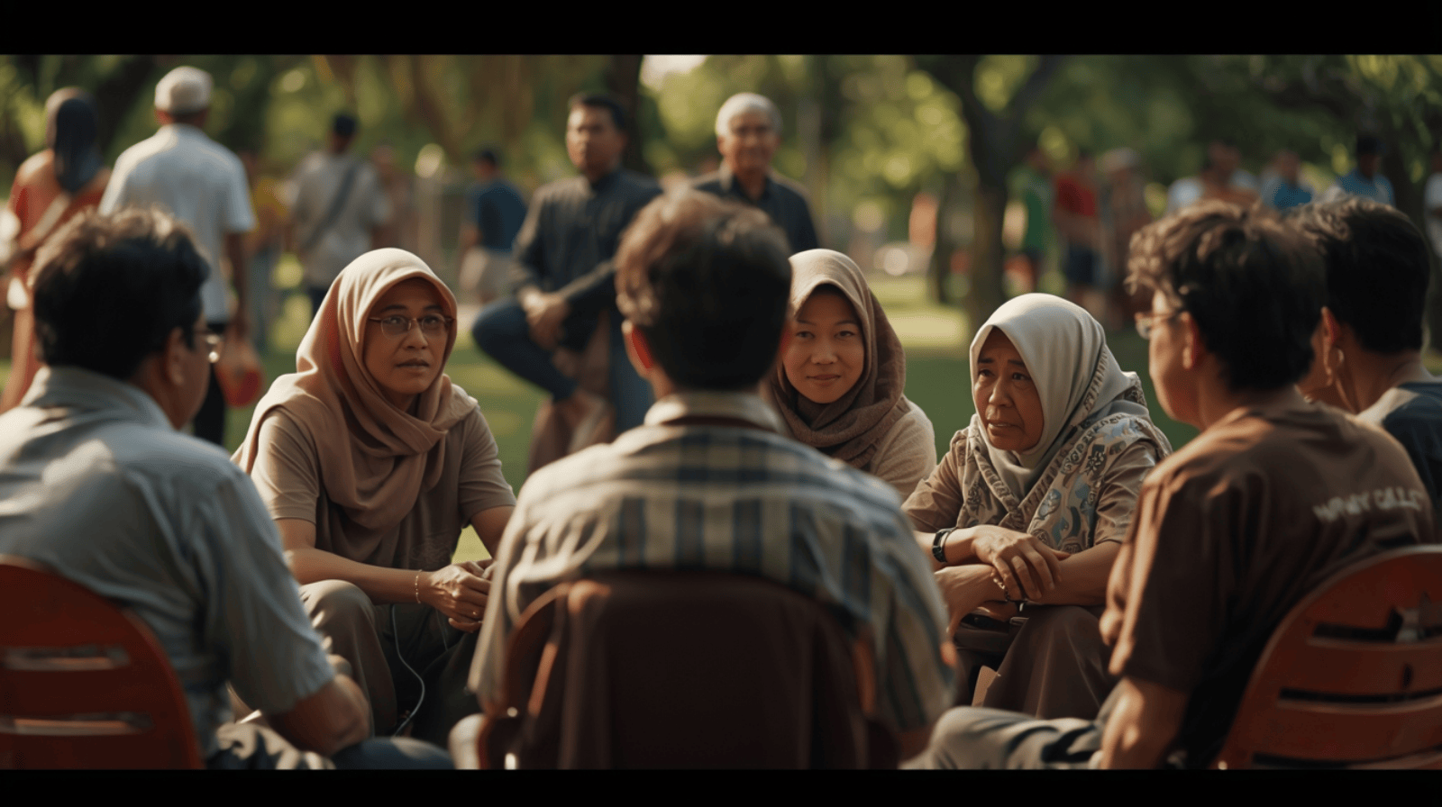 Diskusi komunitas Indonesia membahas isu dan fenomena sosial